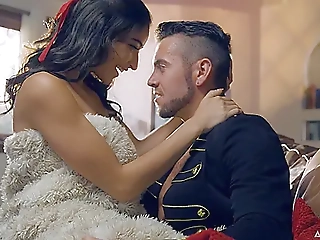 Shemale Dolls Share Dick for Steamy Fun